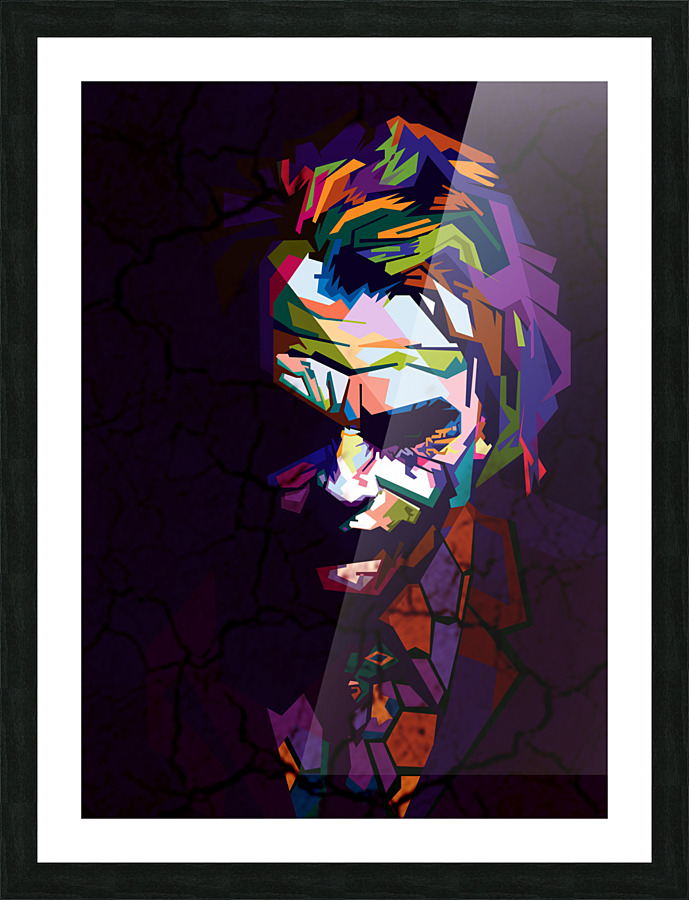 The Mask Picture Frame print