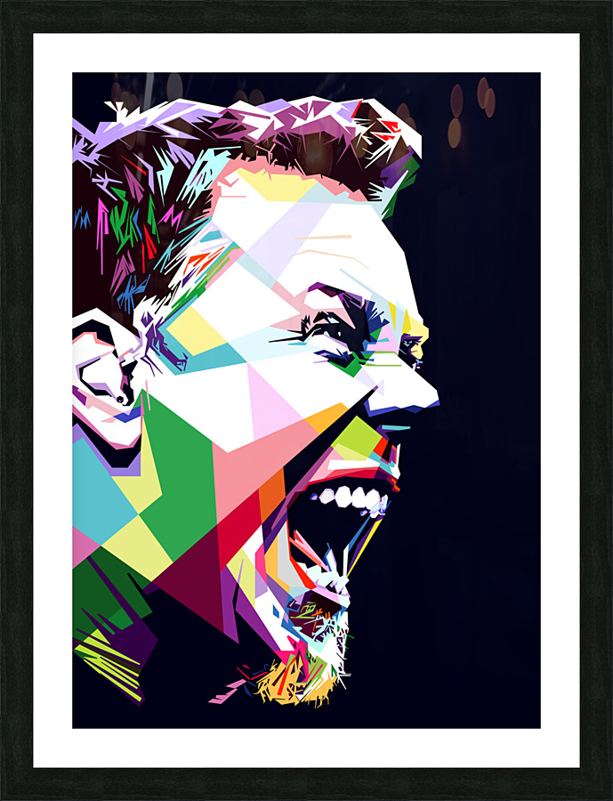 James Hetfield Picture Frame print