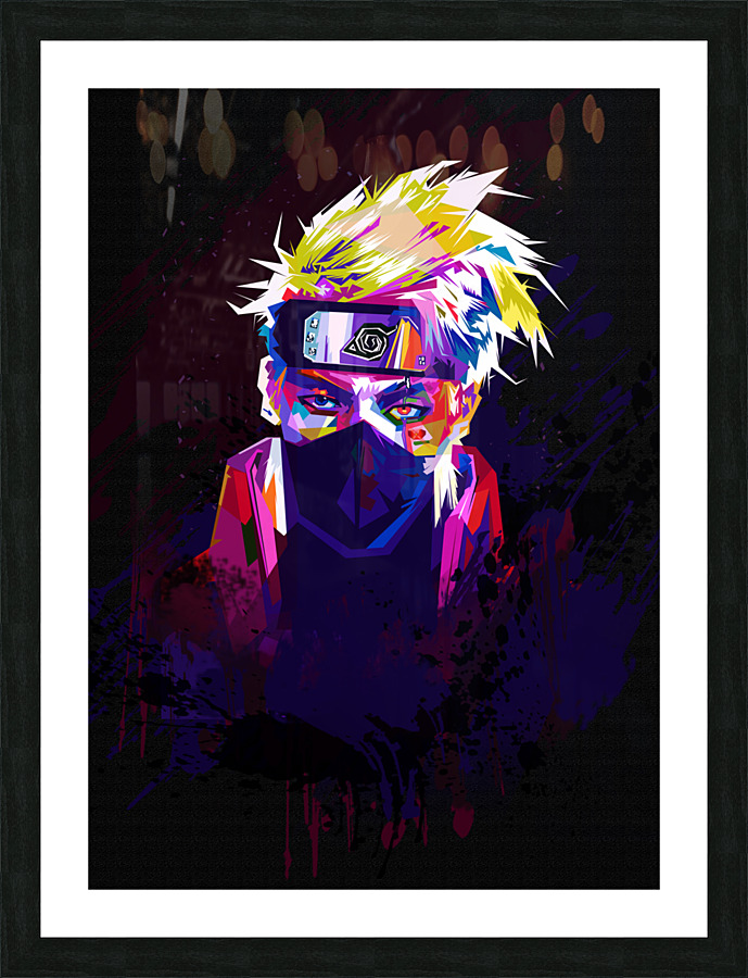 Kakashi Hatake Picture Frame print