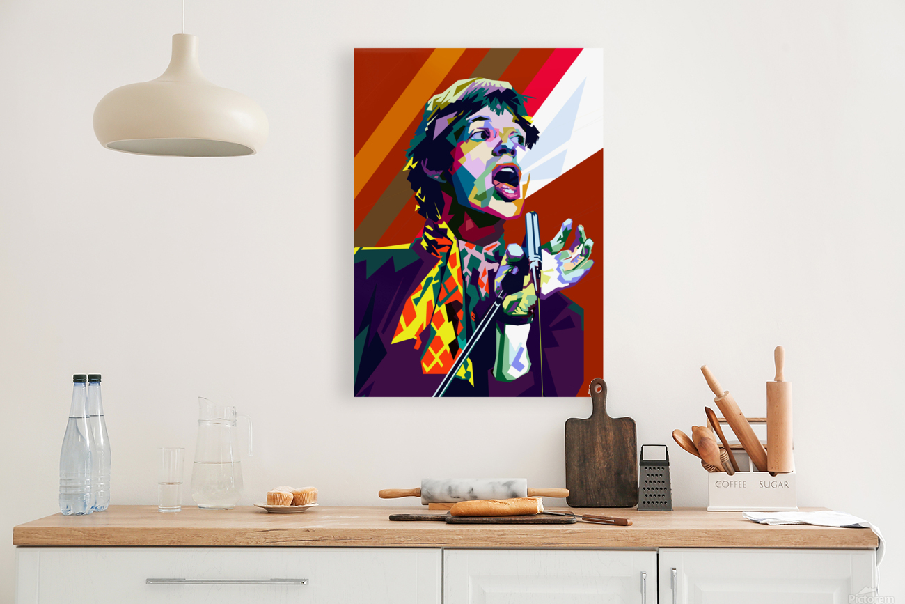 Mick Jagger style wpap  Reproduction