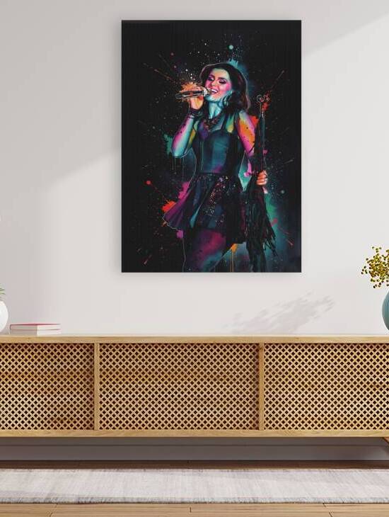 Nelly Abstract Splash Color by Lowo Ijo