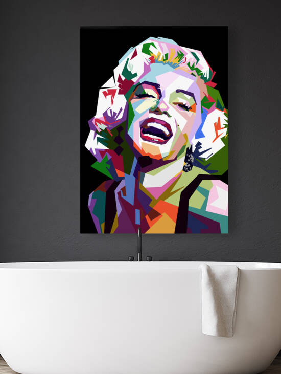 Marilyn Monroe pop art by Lowo Ijo