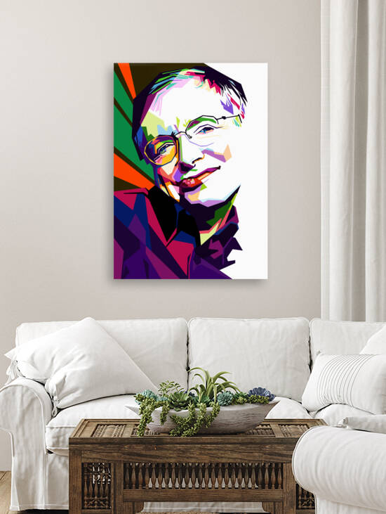 Stephen Hawking by Lowo Ijo