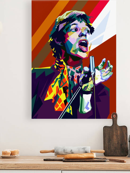 Mick Jagger style wpap  by Lowo Ijo