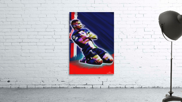 Mbappe Style pop art Wall Preview