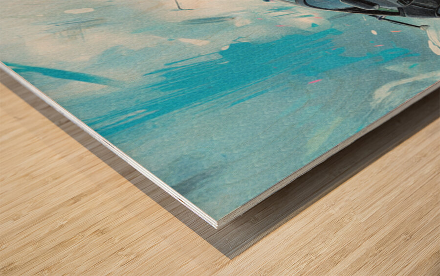 CARS Wood print