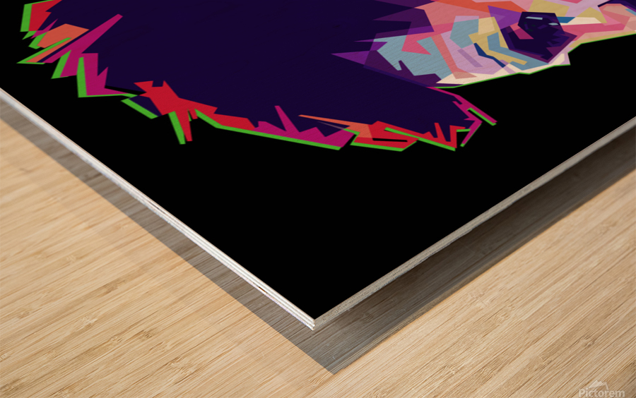 Lionel Messi Wood print