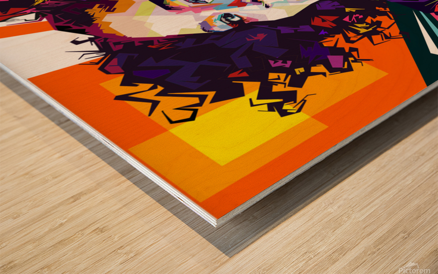 LIZZO Wood print