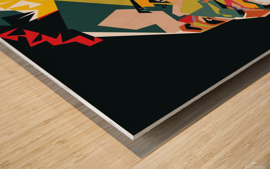 Pogba Style wpap Wood print