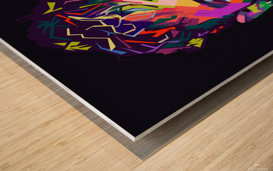 Neymar style wpap Wood print