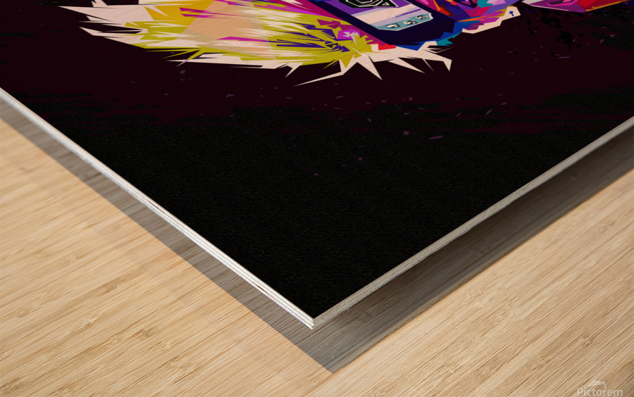 Kakashi Hatake Wood print