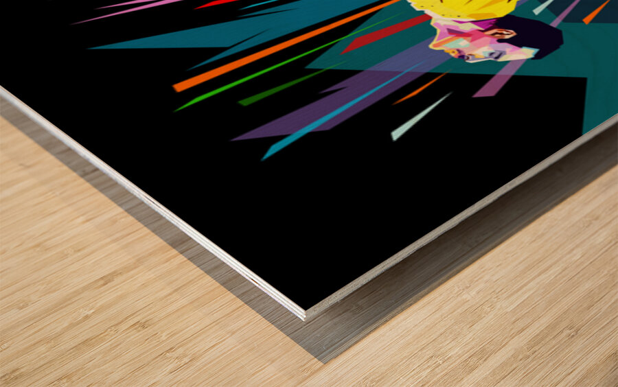 Freddie 4Ever Wood print