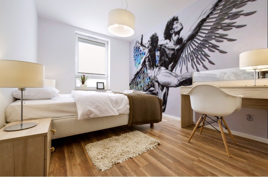 Icarus Mural print
