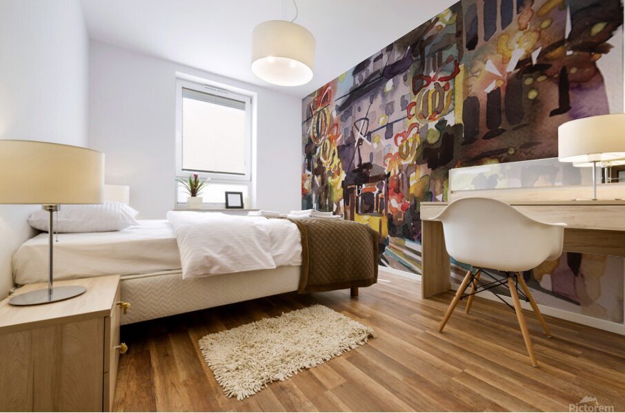Milan  Mural print
