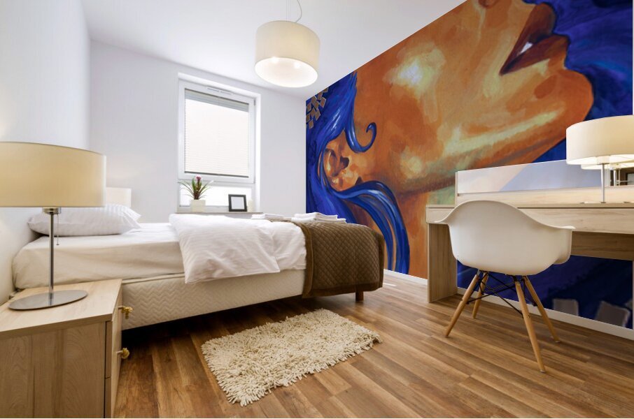 Mermaid  Mural print