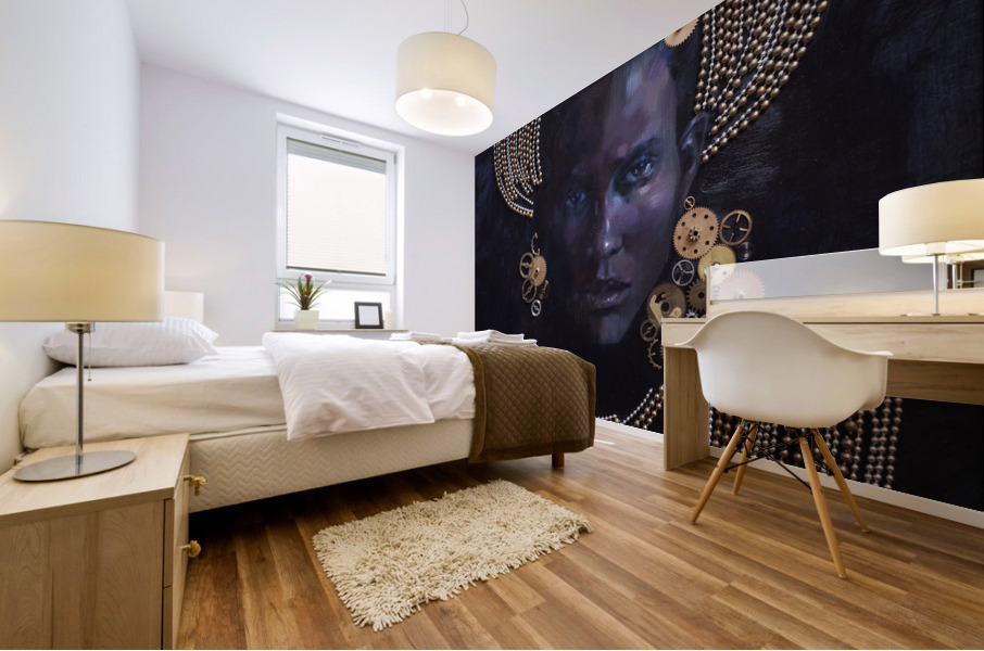 Mystery Queen  Mural print