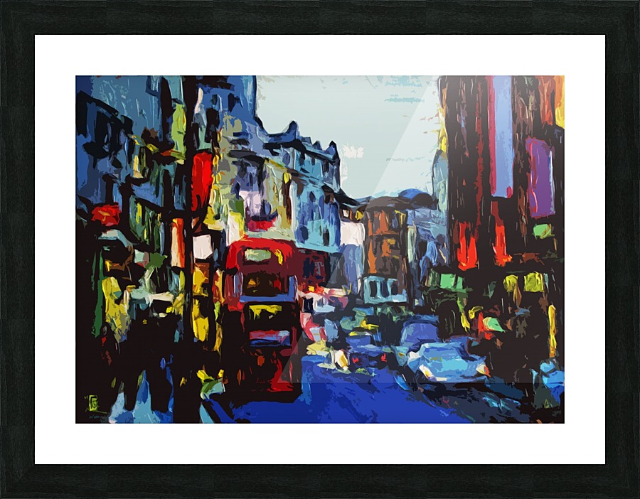 London Picture Frame print