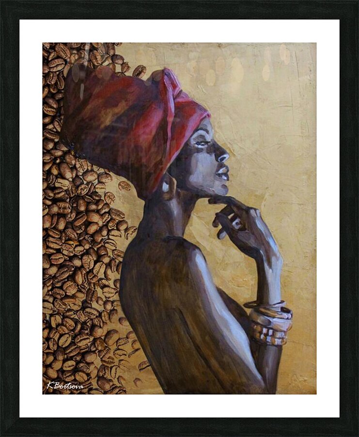 Coffee Queen Picture Frame print