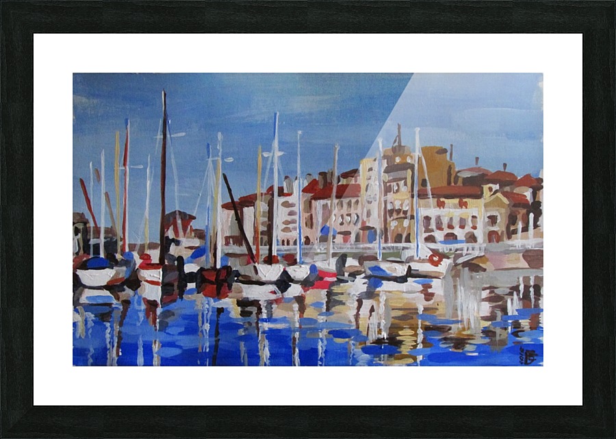 Marina Picture Frame print