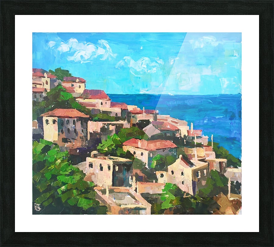 Greece  Picture Frame print