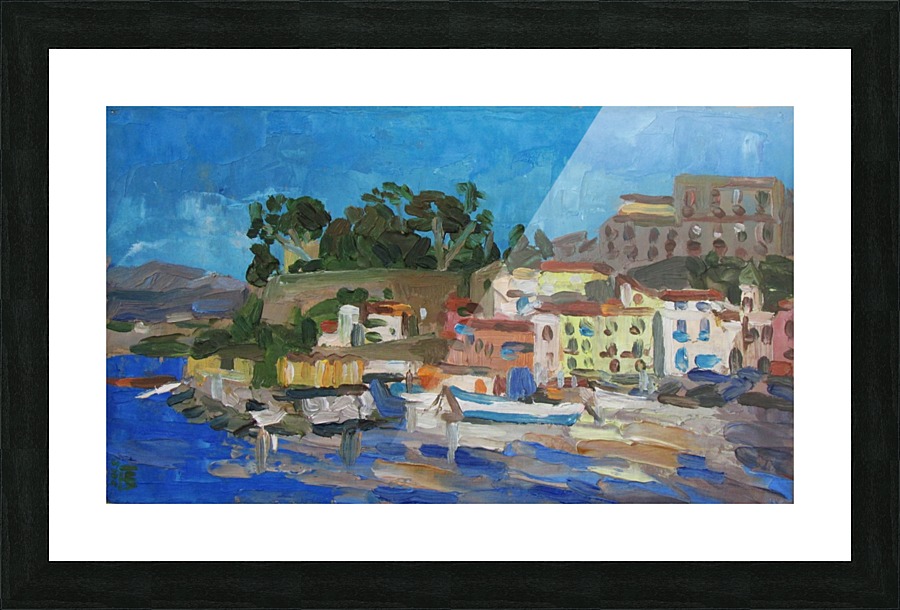 Spain Picture Frame print