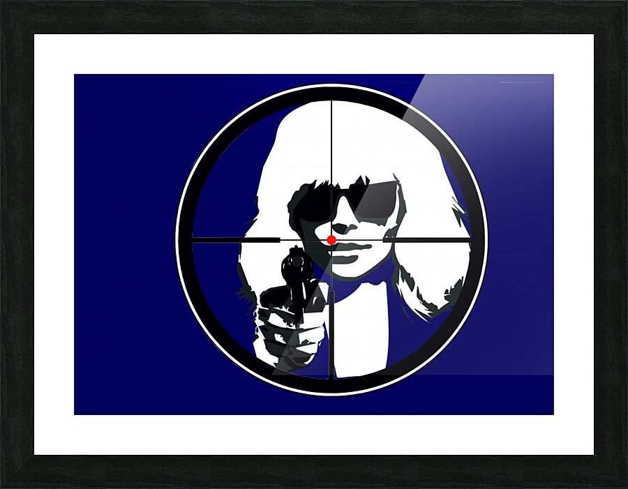 Atomic Blonde Picture Frame print