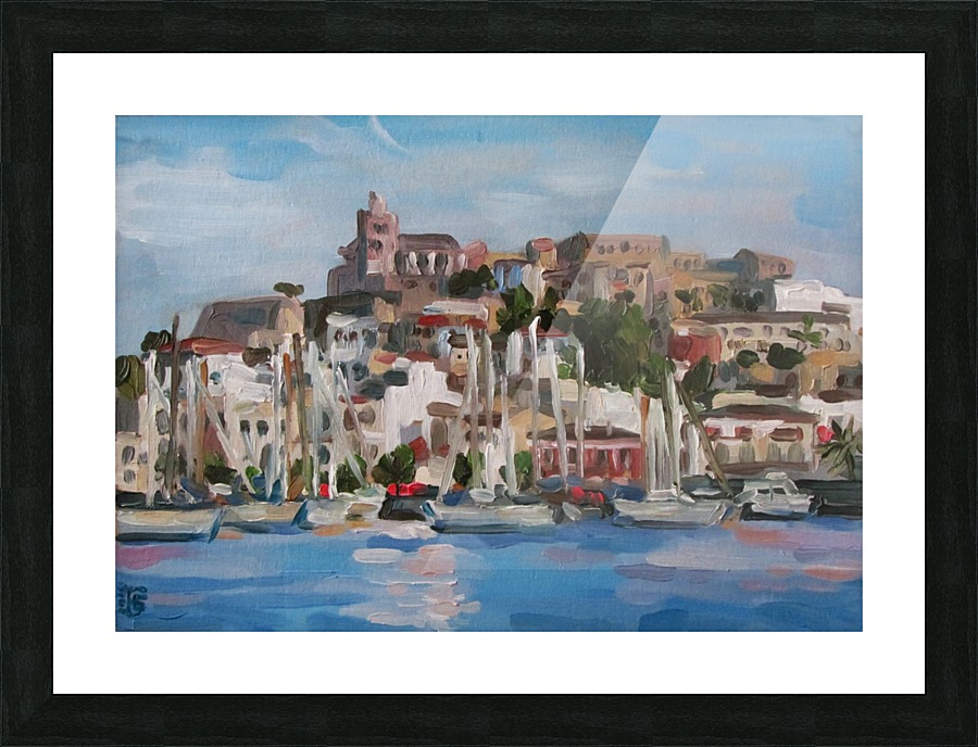 Ibiza  Picture Frame print