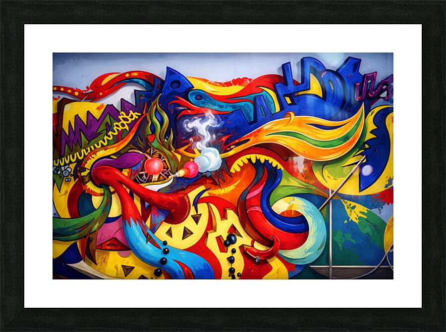 Abstraction Picture Frame print