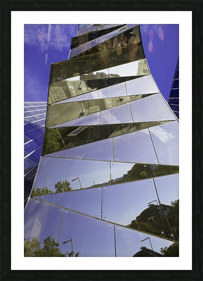 Skyscrapers  Picture Frame print