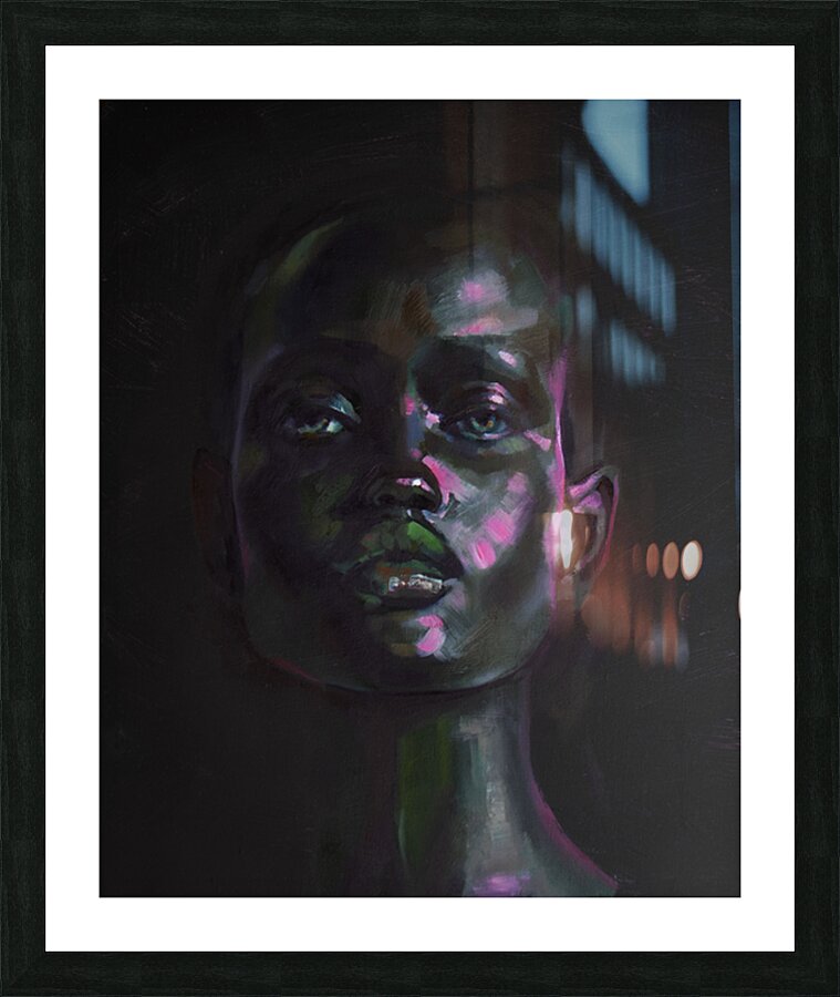 Dark Queen Picture Frame print