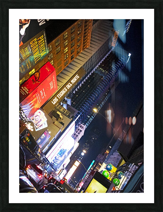 Times Square  Picture Frame print