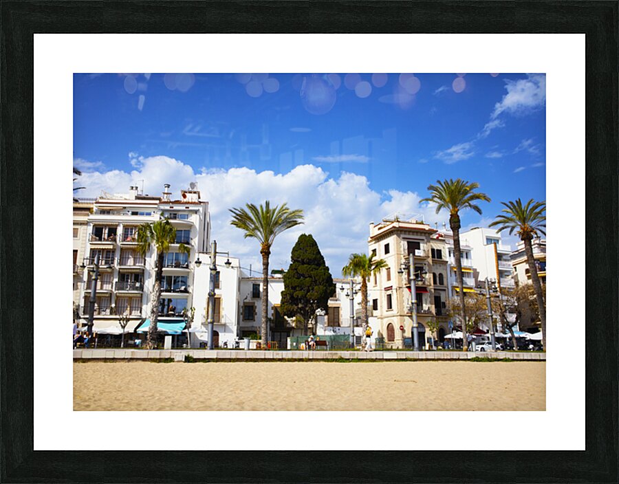 Summer in spain Picture Frame print