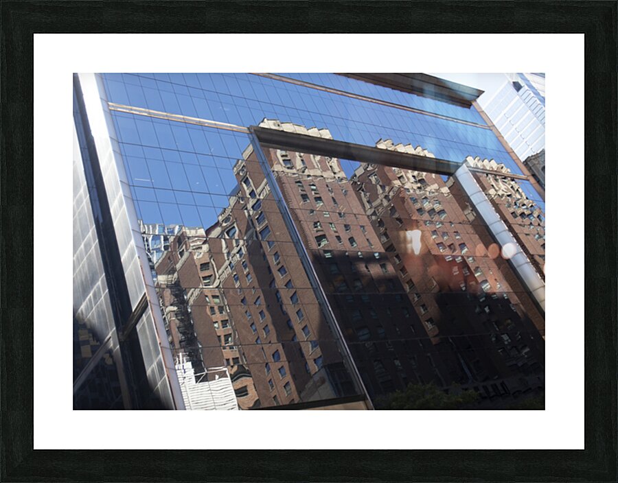 Double reflection  Picture Frame print