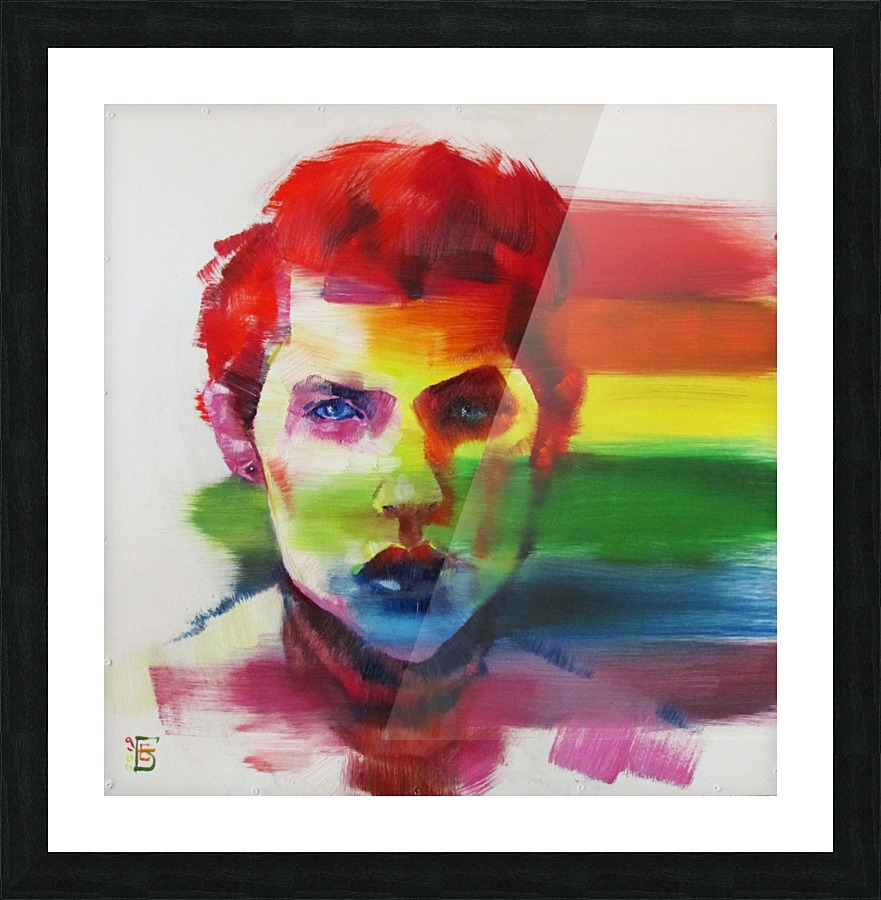 Pride Picture Frame print