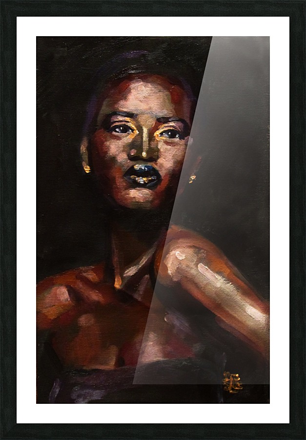 Night Queen Picture Frame print