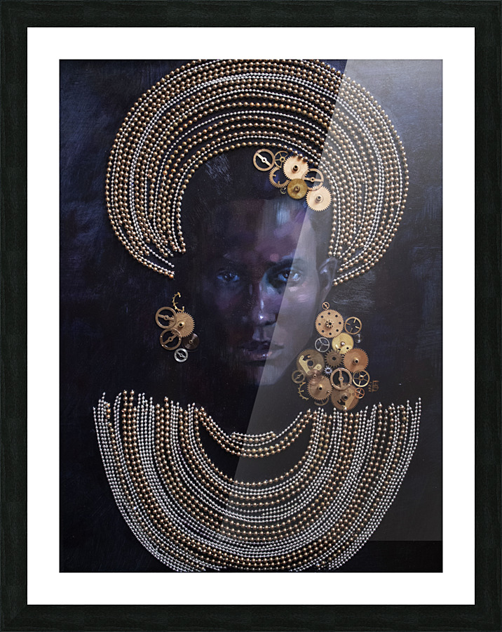 Mystery Queen  Picture Frame print