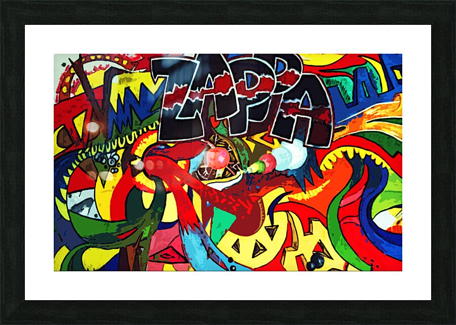 Zappa    Picture Frame print