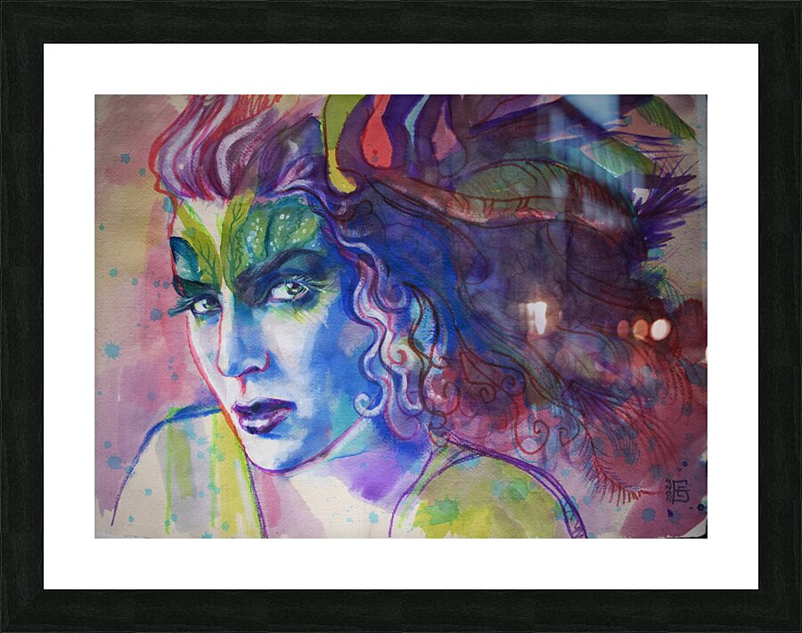 Peacock  Picture Frame print
