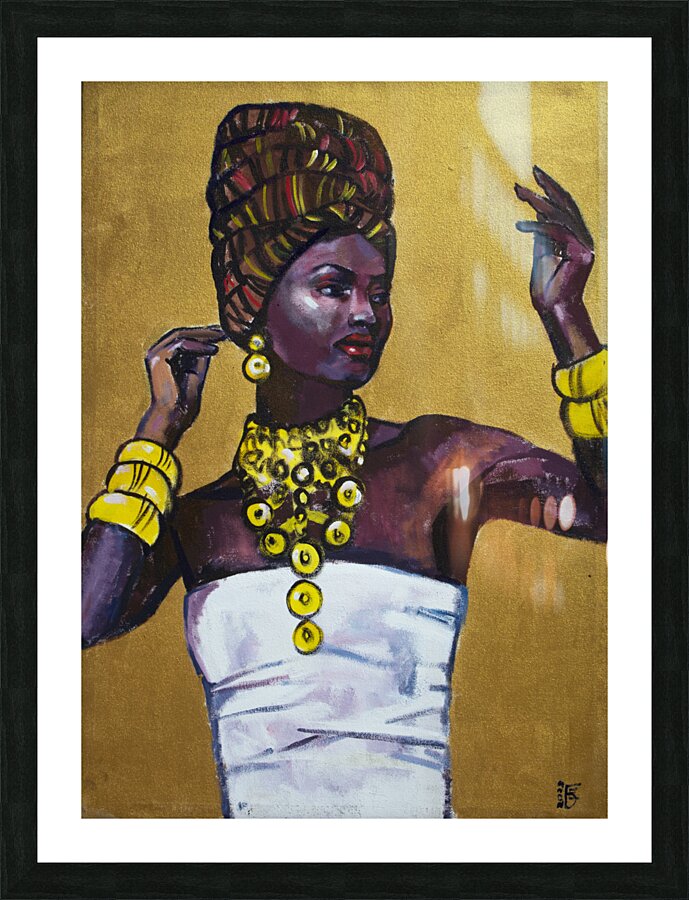 African Queen  Picture Frame print