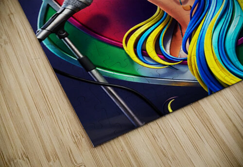 singer  Kateryna Bortsova puzzle