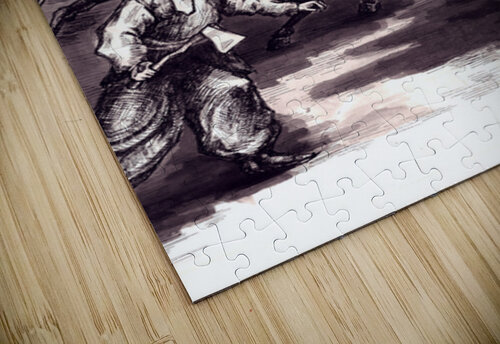 Medieval battle  Kateryna Bortsova puzzle