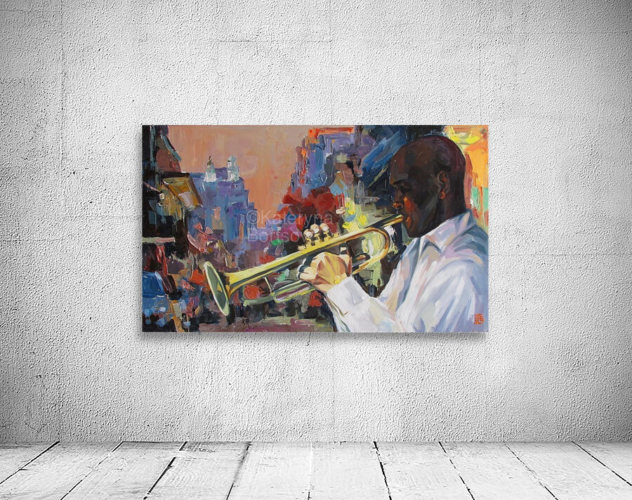 Jazz man Wall Preview