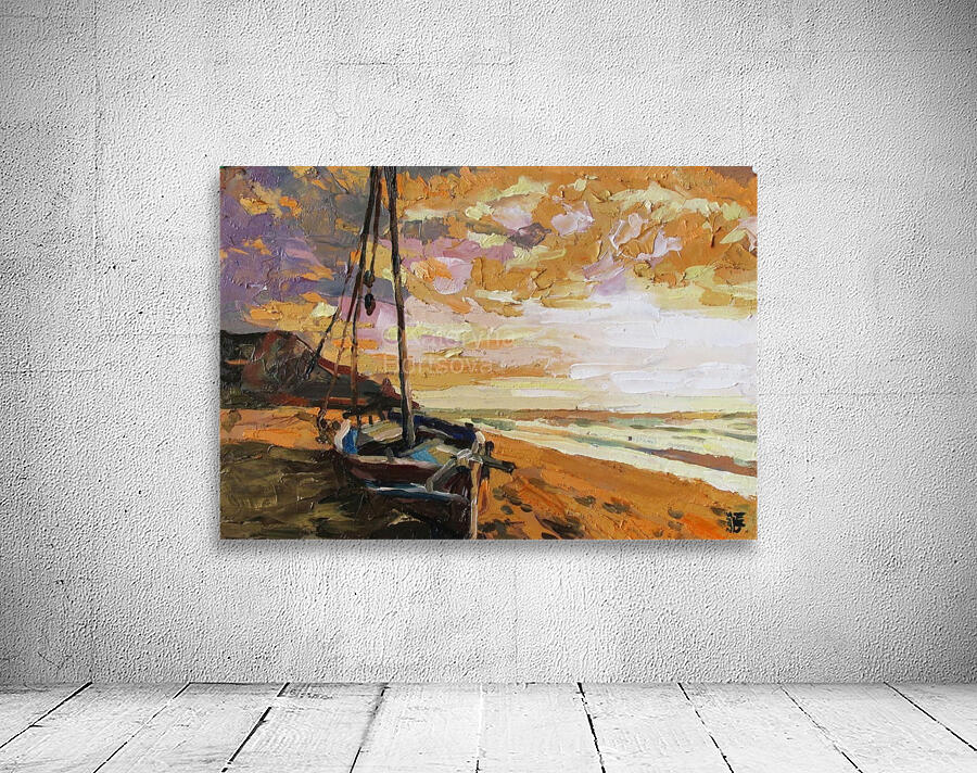 Golden sunset Wall Preview