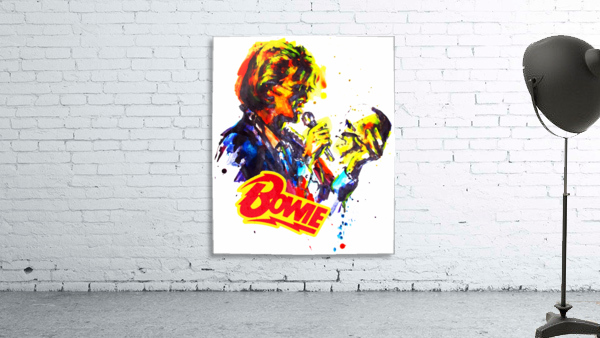 Bowie cracked Actor Wall Preview