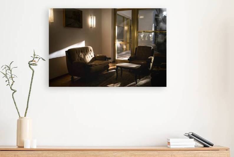 Sunlit Vintage Sitting Room. Tirana Interior Series by Murat Kucukkarakasli
