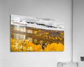 Foggy Mountain Fall Acrylic Print