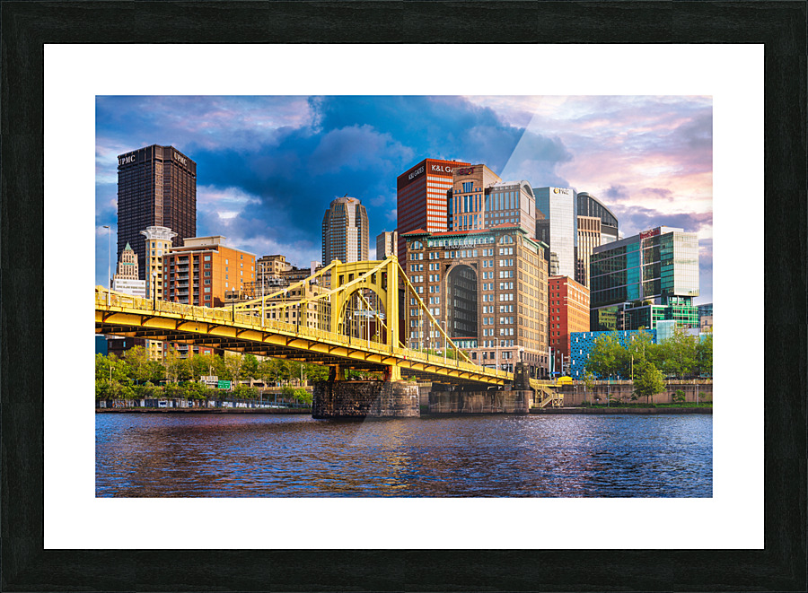 Pittsburgh Picture Frame print