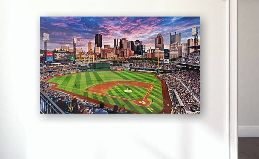 PNC Park Sunset by Brent Gudenschwager
