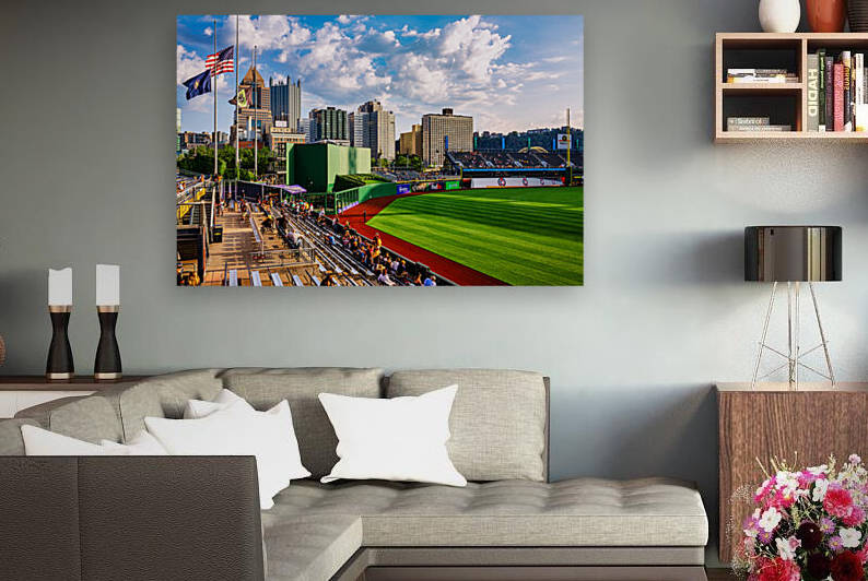 PNC Park Outfield by Brent Gudenschwager