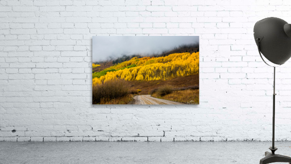Fall Mountain Road Wall Preview